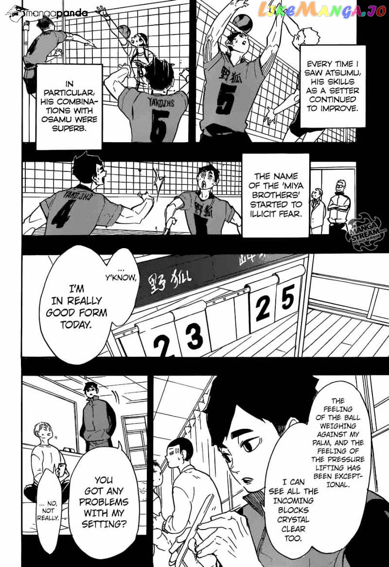 Haikyuu!!, Chapter 279 image 06